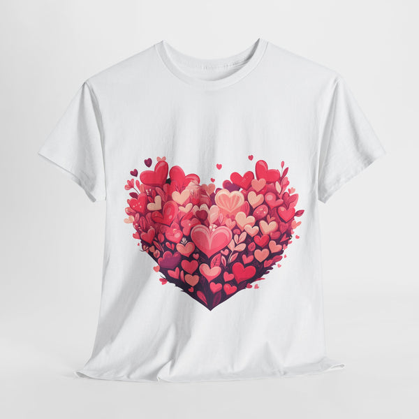 Blooming Heart Valentine's Day Tee