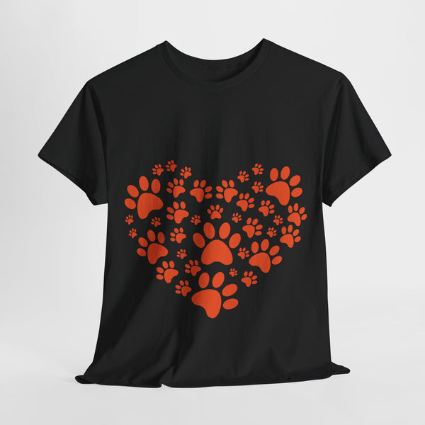 Paws Heart Cotton Tee